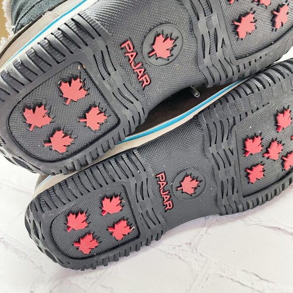 Pajar Canada Iceberg Faux Fur Waterproof Boot US Size 5 - 5.5 Black Brown Winter - Picture 12 of 12